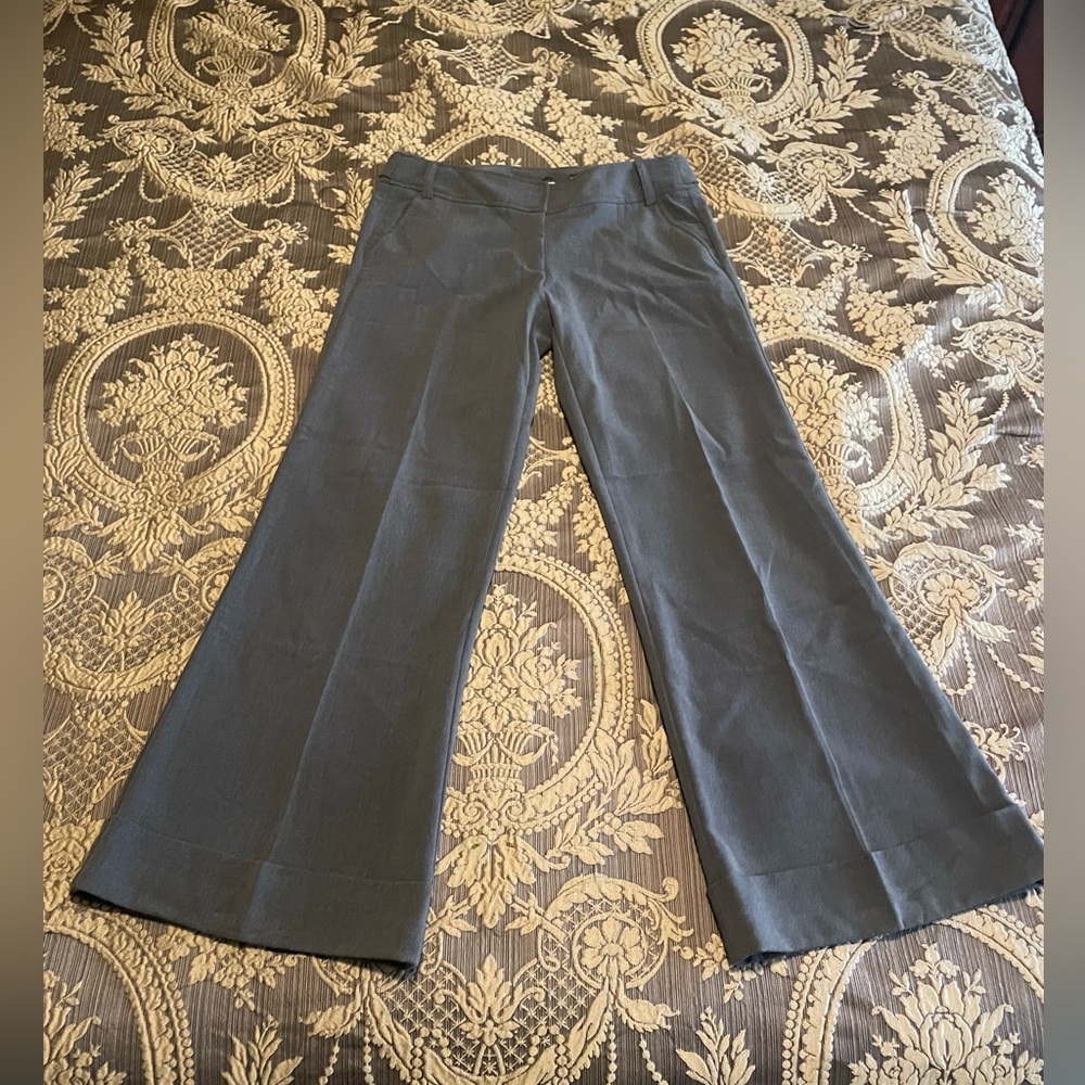 Tracy Evans Women's Size 9 Grey Low Rise Dress Pants Great Condition!